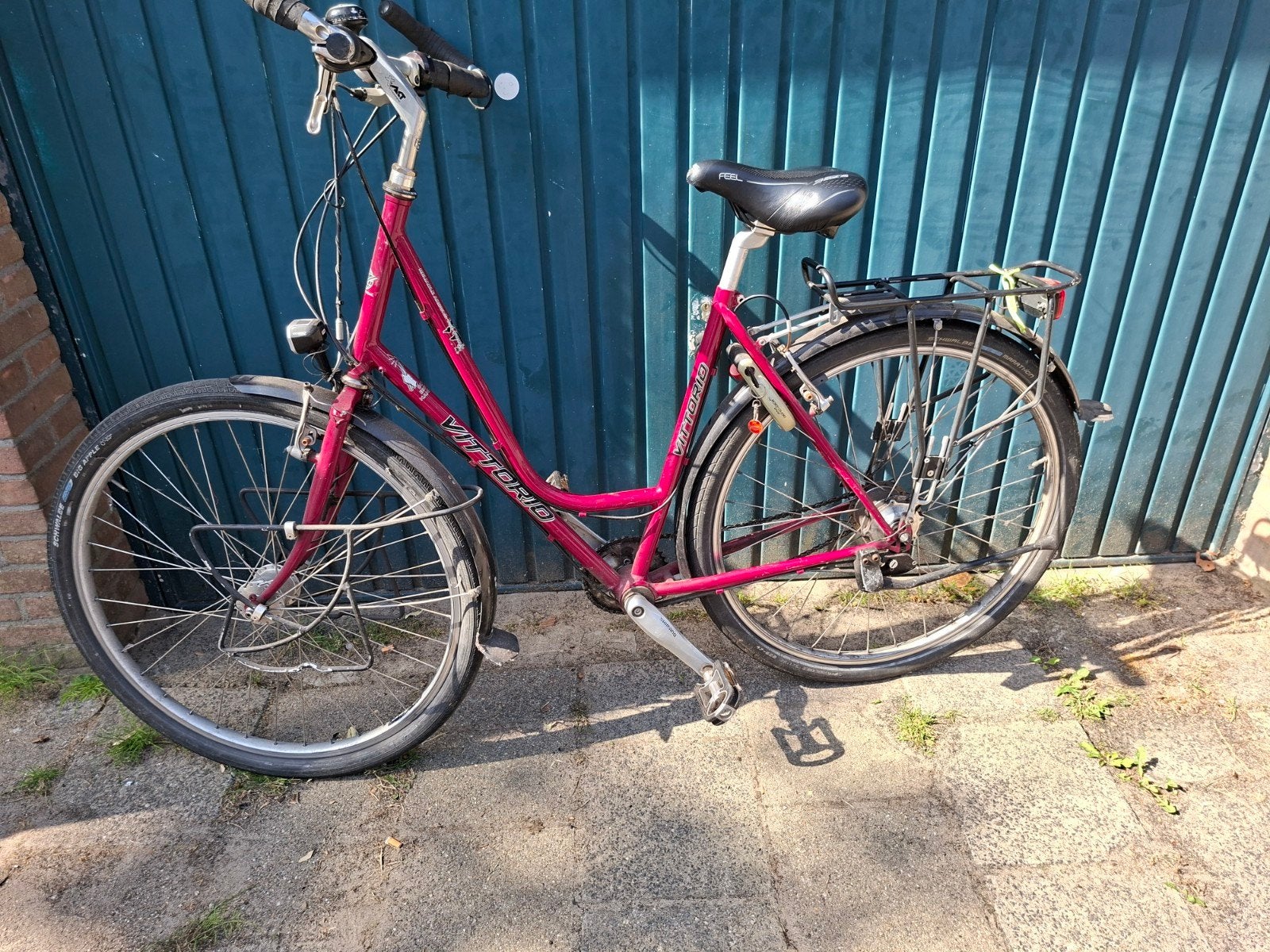 Vittorio vakantie fiets randoneur met Rolhofnaaf, Fietsen en Brommers, Gebruikt, Velgrem, Versnellingen, 56 cm of meer