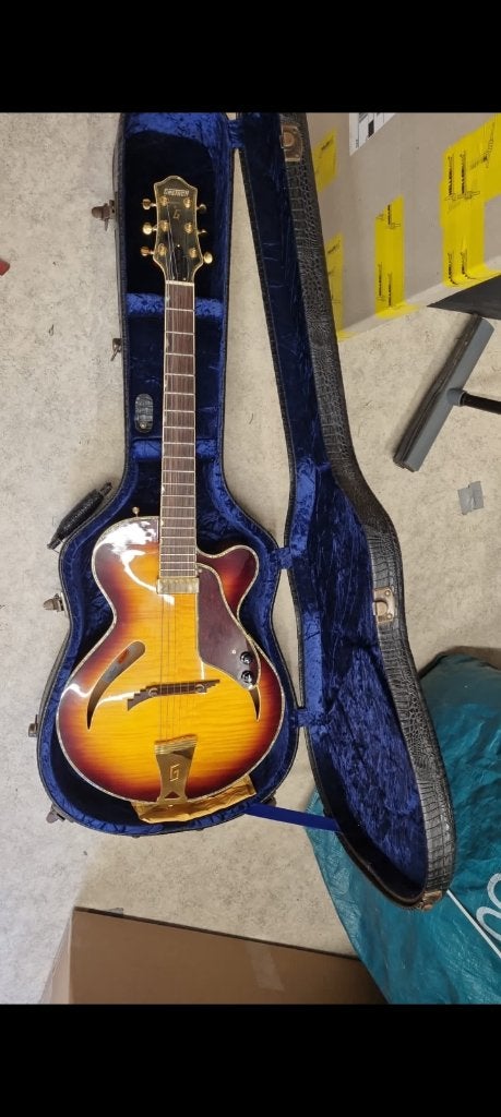 Gretsch g3905, Ophalen, Zo goed als nieuw, Western- of Steelstringgitaar, Met koffer