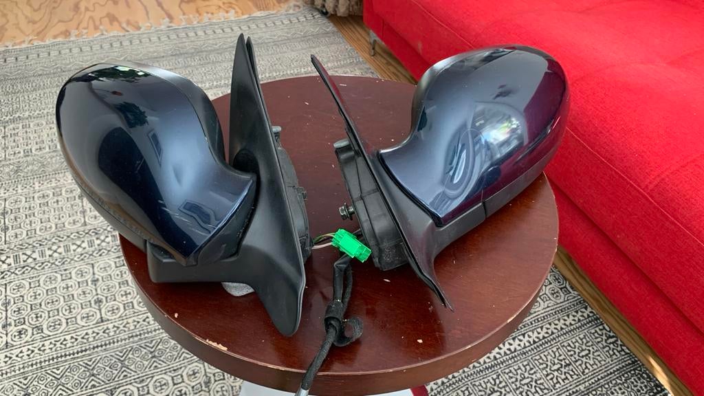 Volvo S60/V70 P2 set buitenspiegels Links/Rechts, kleur 417, Verzenden, Gebruikt, Volvo