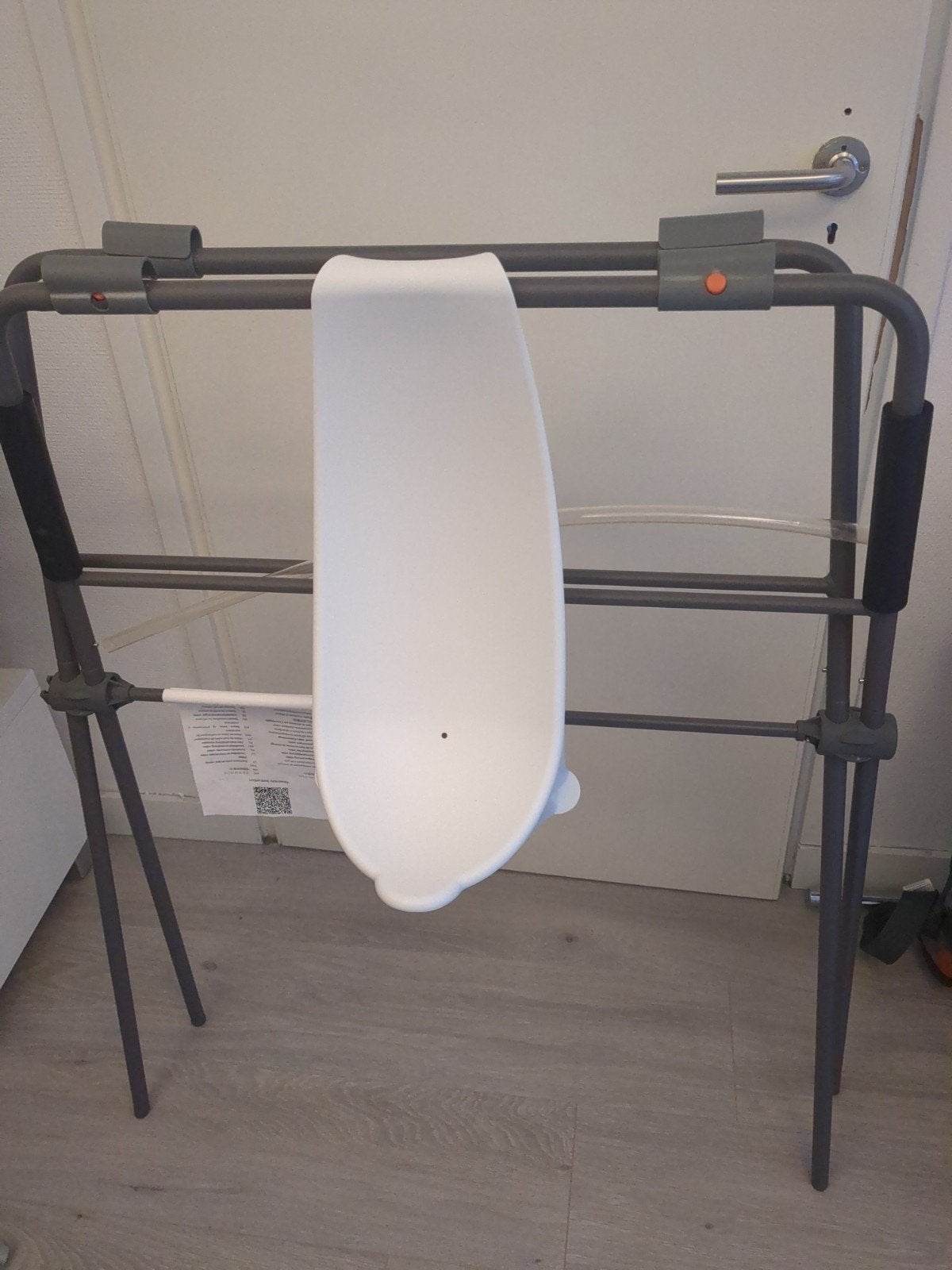 Stokke flexi bad standaard en newborn inzet, Gebruikt, Badje, Standaard, Ophalen