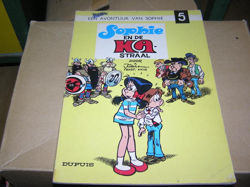 Sophie en de KA-straal- Jidehem, Gelezen, Jidehem, Eén stripboek, Ophalen of Verzenden