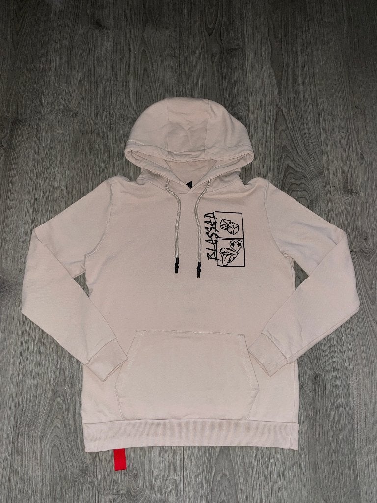 Ah6 hazes beige unisex sweater hoodie trui mt xs, Beige, Ophalen of Verzenden, Zo goed als nieuw, Maat 34 (XS) of kleiner