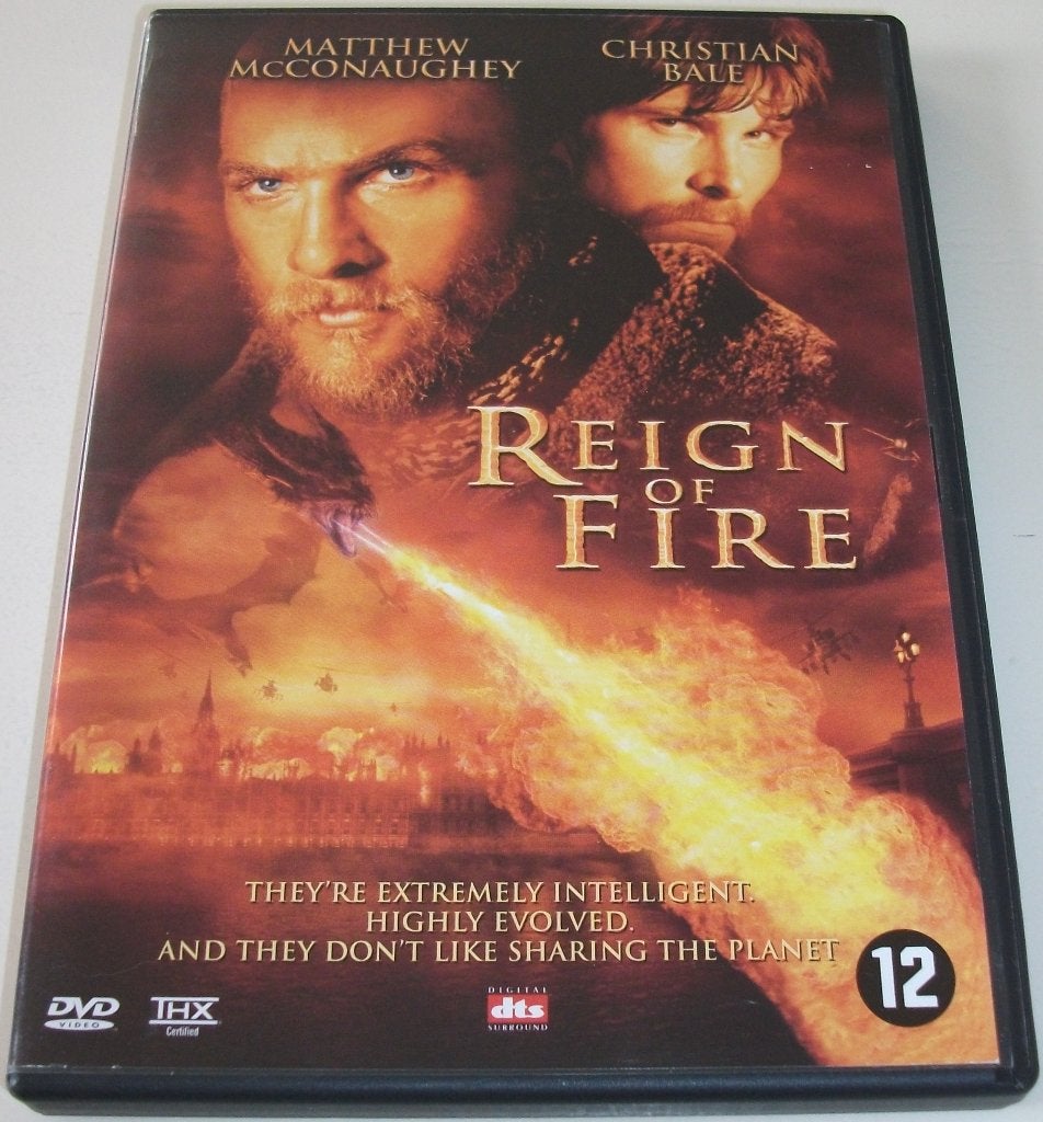 Dvd *** REIGN OF FIRE *** They're extremely intelligent, Nederlands, Ophalen of Verzenden, Zo goed als nieuw, Science Fiction