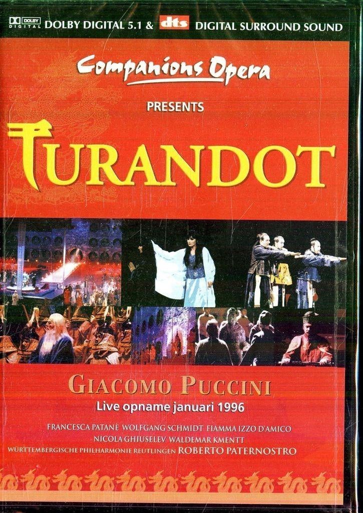 DVD van Giacomo puccini - Turandot live opname januari 1996, Alle leeftijden, Verzenden, Nieuw in verpakking