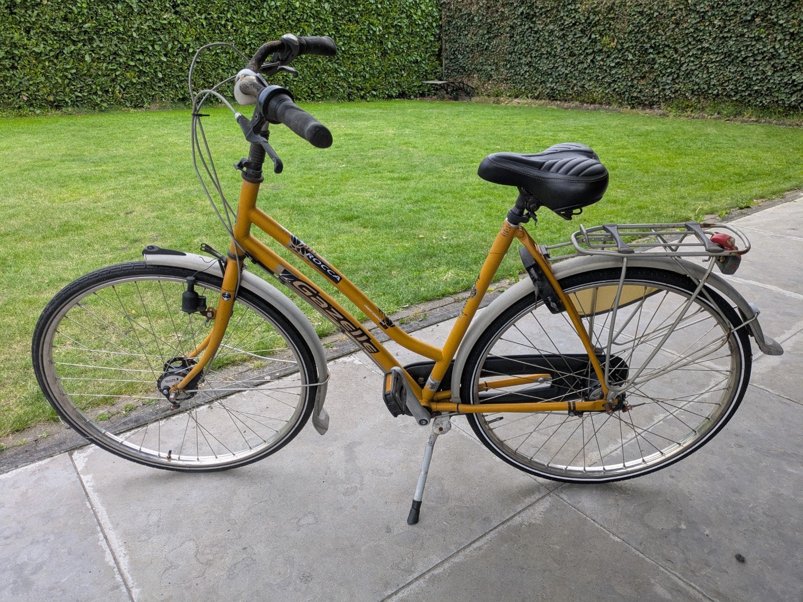 Gazelle Rocca damesfiets - Geel, Ophalen of Verzenden, Gebruikt, Gazelle