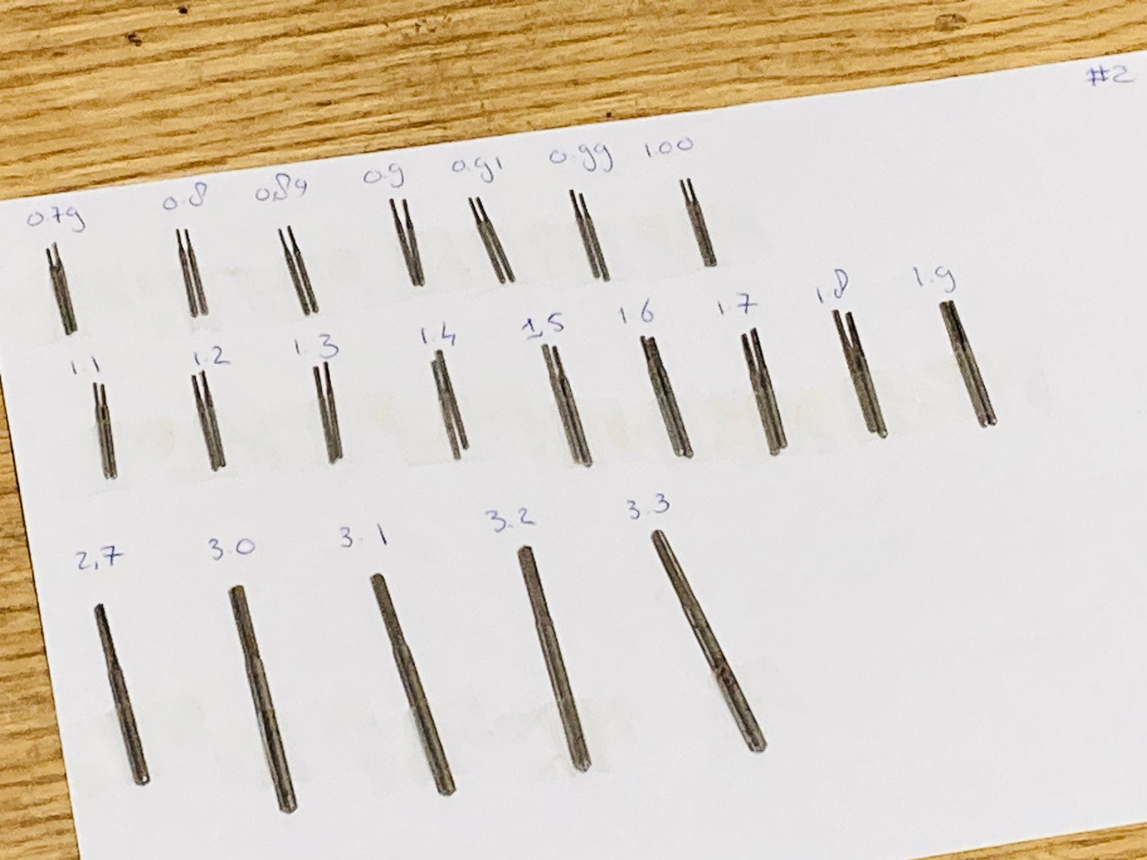 Snelstaal ruimers 0.8-3.3 mm horlogemaker edelsmid, Ophalen of Verzenden, Zo goed als nieuw, Metaaldraaibank