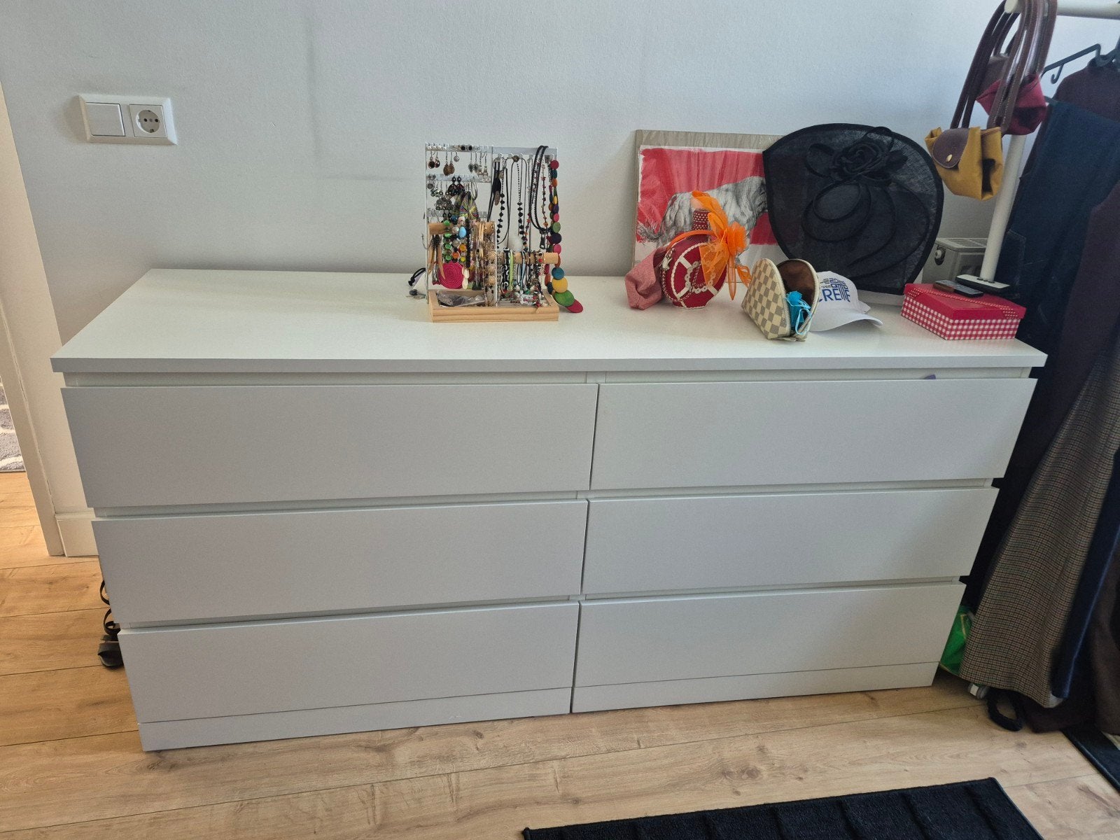 IKEA MALM ladekasten (6, 3, 2 lades) & BESTÅ tv-meubel, Huis en Inrichting, Ophalen, Overige materialen, Gebruikt, Modern, Scandinavisch