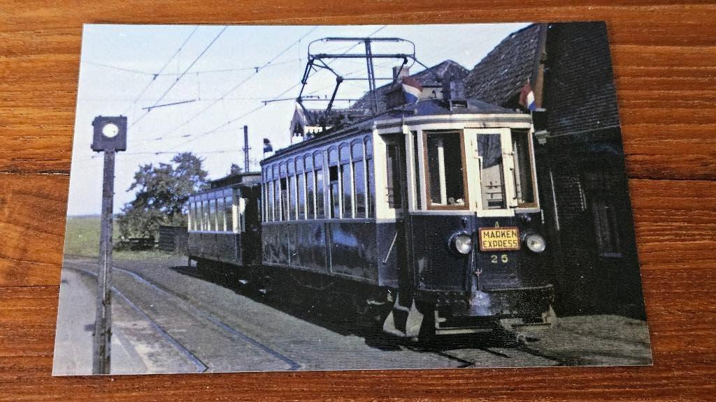 Foto TRAM NZH Haarlem A25 Broek in Waterland, Verzenden, Gebruikt, Tram, Overige typen