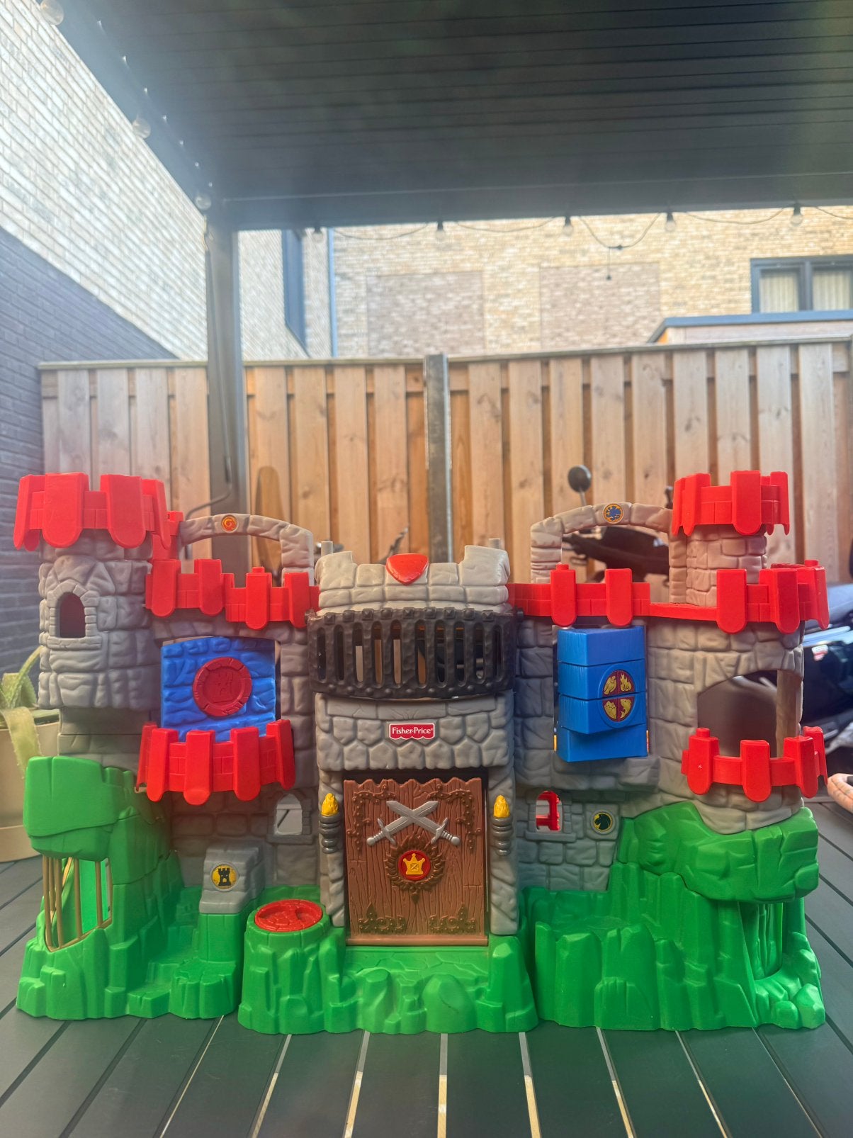 Fisher Price Imaginext Kasteel 2005, Ophalen of Verzenden, Gebruikt, Kunststof