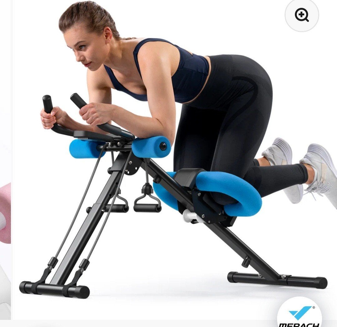 MERACH 2314 Buiktrainer - Nieuw en Verstelbaar, Ophalen, Nieuw, Buik, Fitnessbank