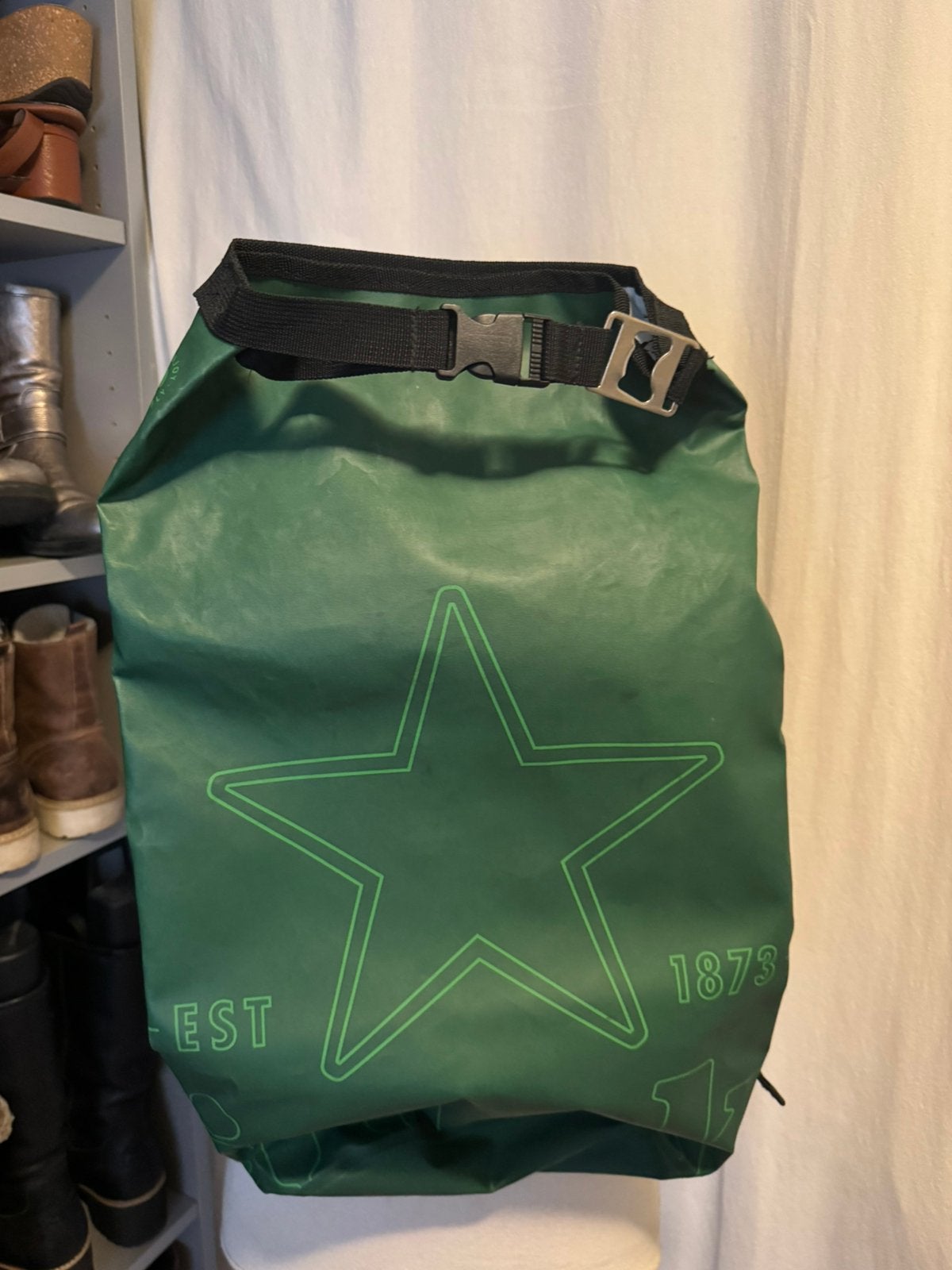 Heineken koel rugtas., Ophalen of Verzenden, Zo goed als nieuw, Glas of Glazen, Heineken