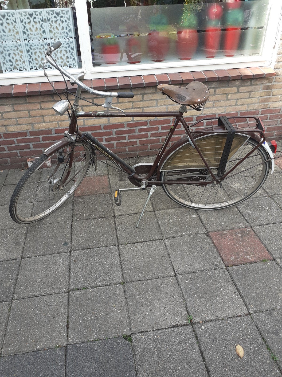stationfiets sparta, Fietsen en Brommers, Fietsen | Heren | Herenfietsen, Ophalen of Verzenden, Gebruikt, Sparta, Versnellingen