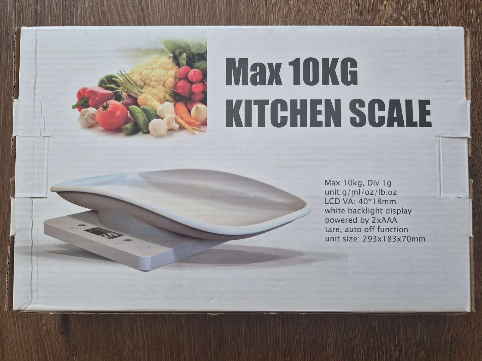 Digitale keukenweegschaal / dierenweegschaal 10KG, Minder dan 10 kg, Keukenweegschaal, Nieuw, Ophalen of Verzenden