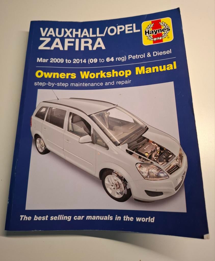 Haynes Opel/Vauxhall Zafira Werkplaatshandboek 2009-2014, Ophalen of Verzenden, Opel