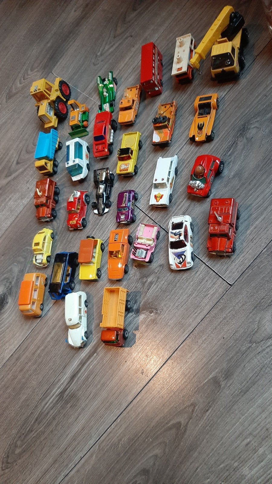 Grote collectie Matchbox, Corgi en andere speelgoedauto's, Ophalen of Verzenden, Gebruikt