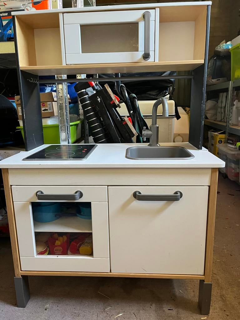 Ikea Duktig speelkeuken met heel veel accessoires, Ophalen, Zo goed als nieuw, Hout, Speelkeuken-accessoire