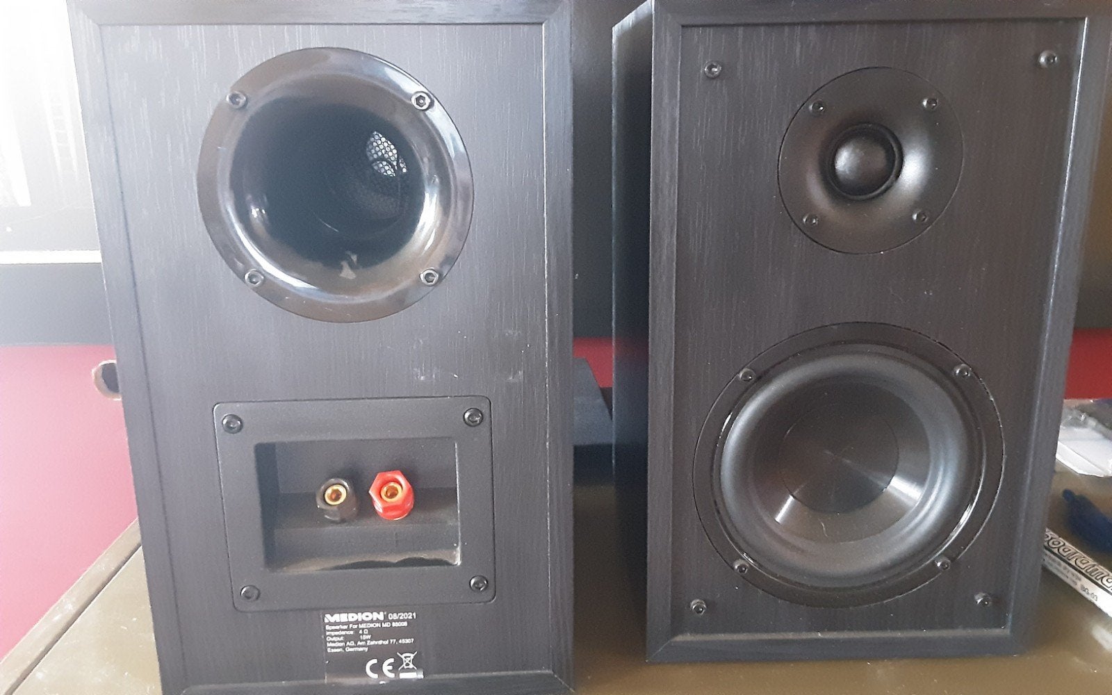 MEDION Boekenplank speakers, Ophalen, Philips, Gebruikt, Geschikt voor surround/home cinema
