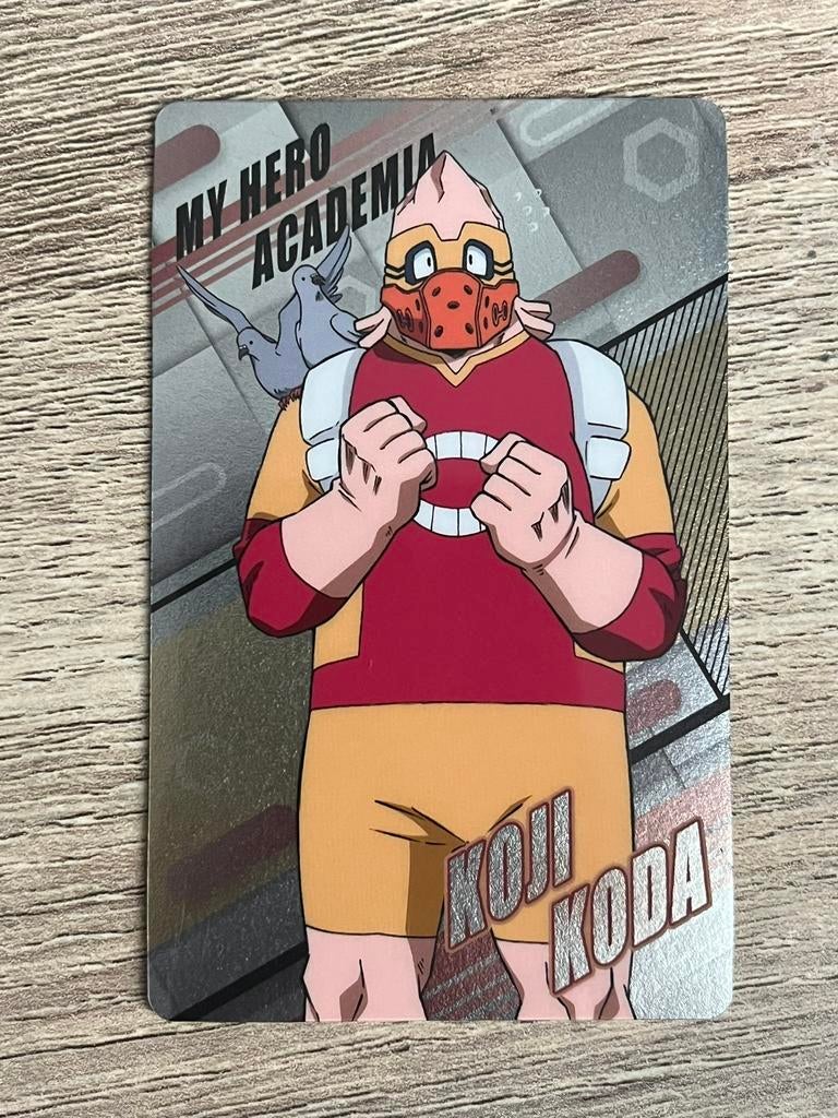 Koji Koda - My Hero Academia - No.20 Metallic Card, Ophalen of Verzenden