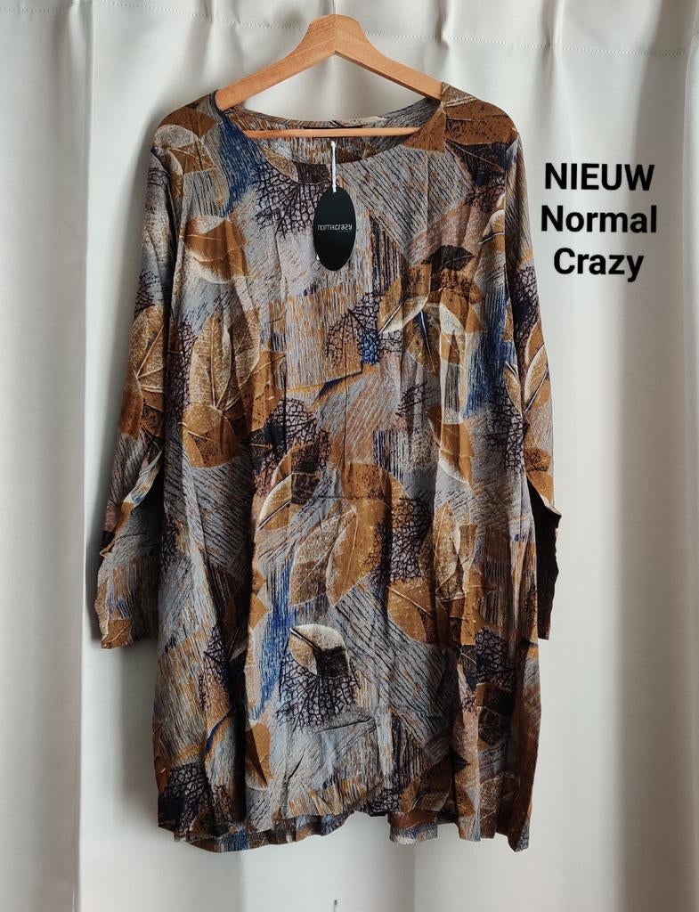 Nieuw Normal Crazy Tuniek crincle Rayon + Bodywarmer Everme, Kleding | Dames, Grote Maten, Verzenden, Nieuw, Blouse of Tuniek