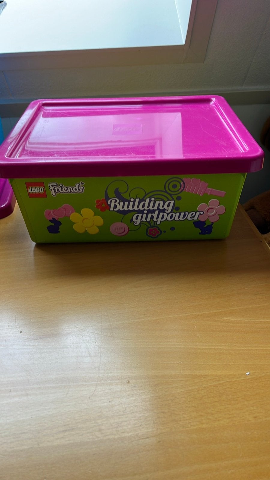 LEGO Friends opbergdoos - Building girlpower, Ophalen of Verzenden, Gebruikt, Overige merken