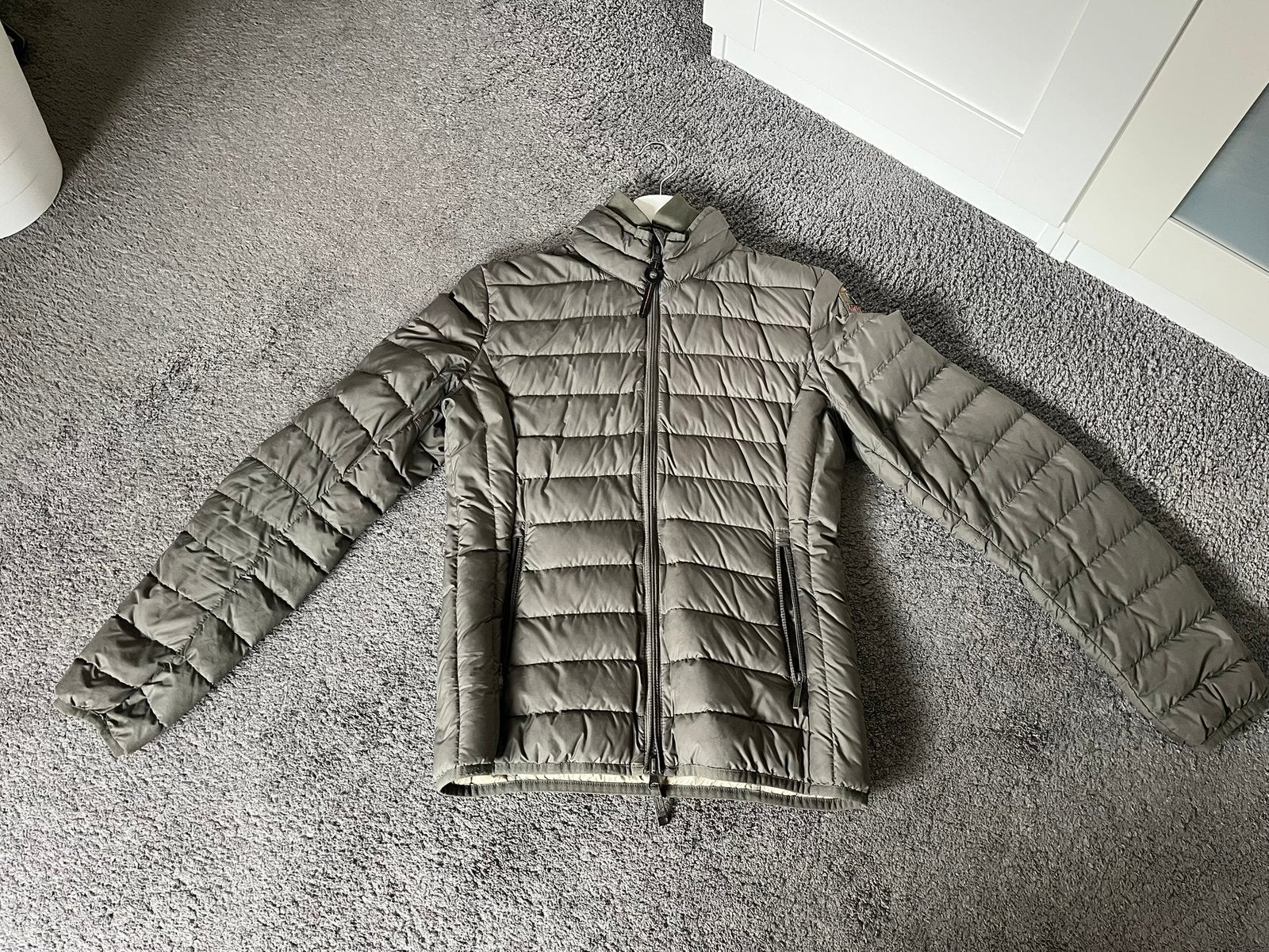 Parajumper dames jas - maat S, Ophalen, Gedragen, Maat 36 (S), Groen