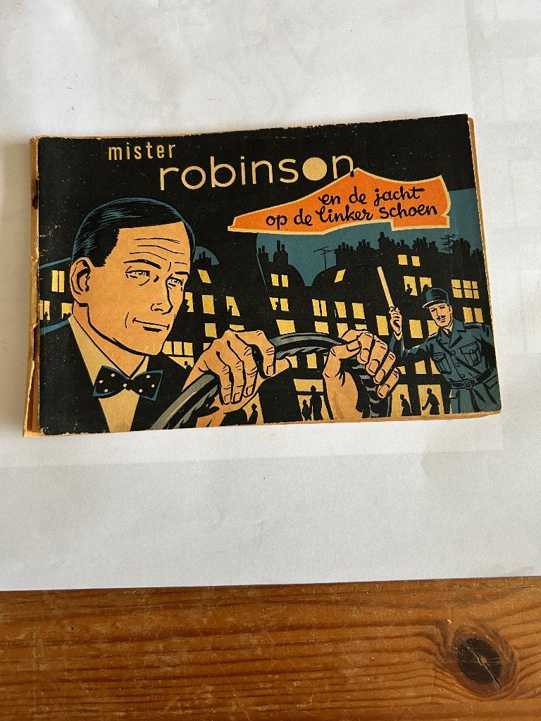 Mister Robinson en de jacht op de linkerschoen, Ophalen of Verzenden, Gebruikt, Overige typen