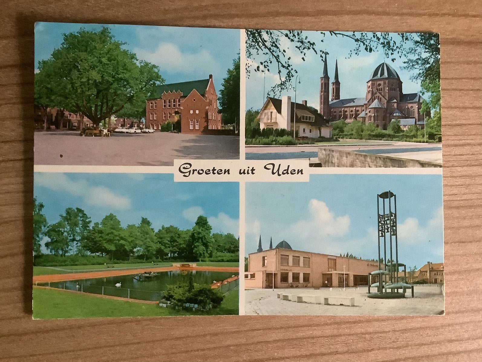 ansichtkaart Uden, Verzenden, 1960 tot 1980, Gelopen