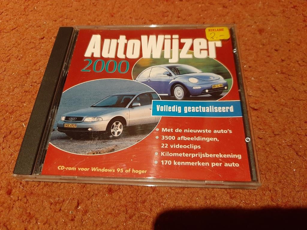 AutoWijzer CD-ROM Jaar 2000, Ophalen of Verzenden, Zo goed als nieuw