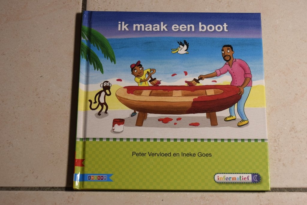 Veilig leren lezen ik maak een boot / Peter Vervloed AVI E3, Ophalen of Verzenden, Zo goed als nieuw, Fictie algemeen