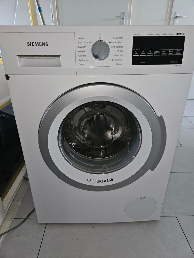 Siemens wasmachine - 8kilo - 1400toeren, 6 tot 8 kg, Ophalen, 1200 tot 1600 toeren, Minder dan 85 cm