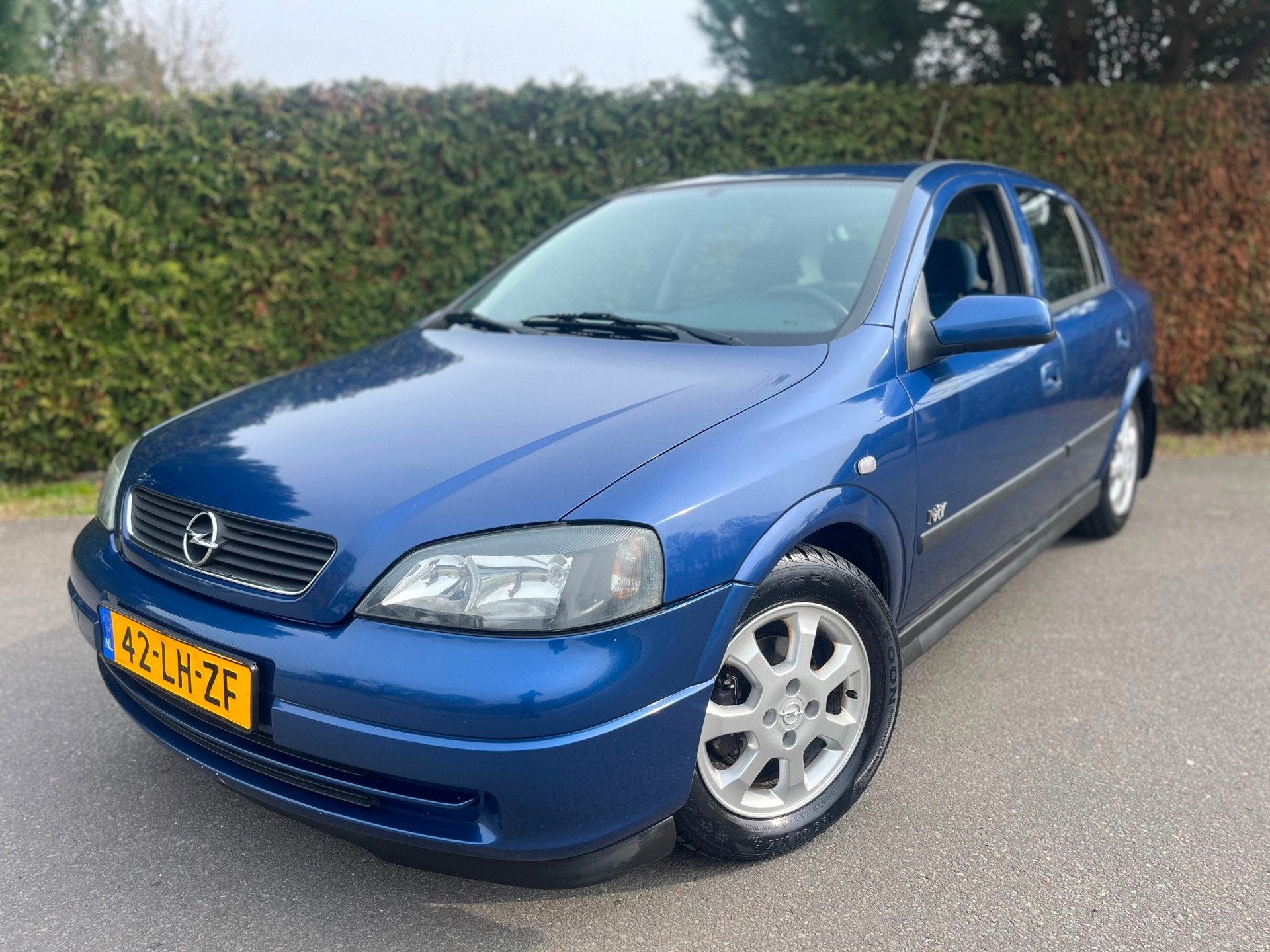 Opel Astra 1.6-16V Njoy AIRCO-ECC 5 DEURS APK NAP KOOPjE, Voorwielaandrijving, Dealer onderhouden, Gebruikt, 4 cilinders