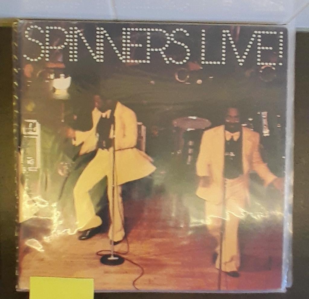 Spinners Live! LP - Klassieke Soul/R&B Vinyl, Ophalen of Verzenden, 1970 - 1979, Gebruikt, 12 inch