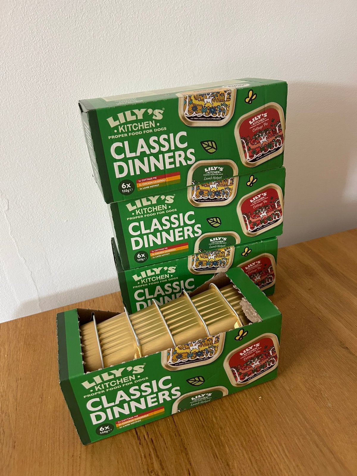 Lily’s Kitchen Classic Dinners natvoer 4 x 6 = 24 kuipjes!, Ophalen of Verzenden, Hond