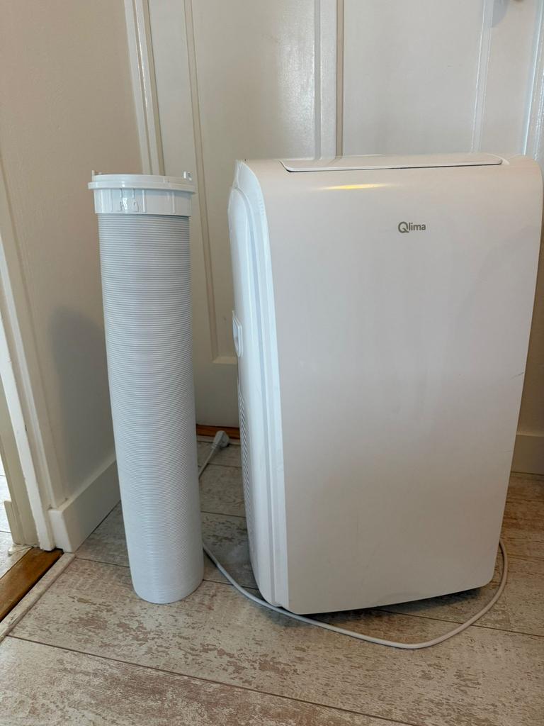 QLima airco, Witgoed en Apparatuur, Airco's, Ophalen, Zo goed als nieuw, Mobiele airco, 3 snelheden of meer