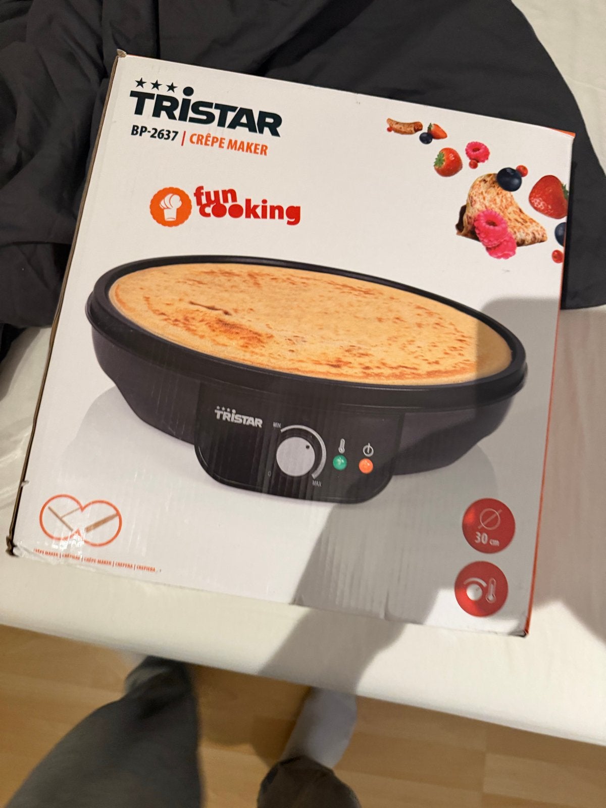 Tristar Crêpe Maker BP-2637 - Nieuw in doos, Witgoed en Apparatuur, Ophalen of Verzenden, Nieuw