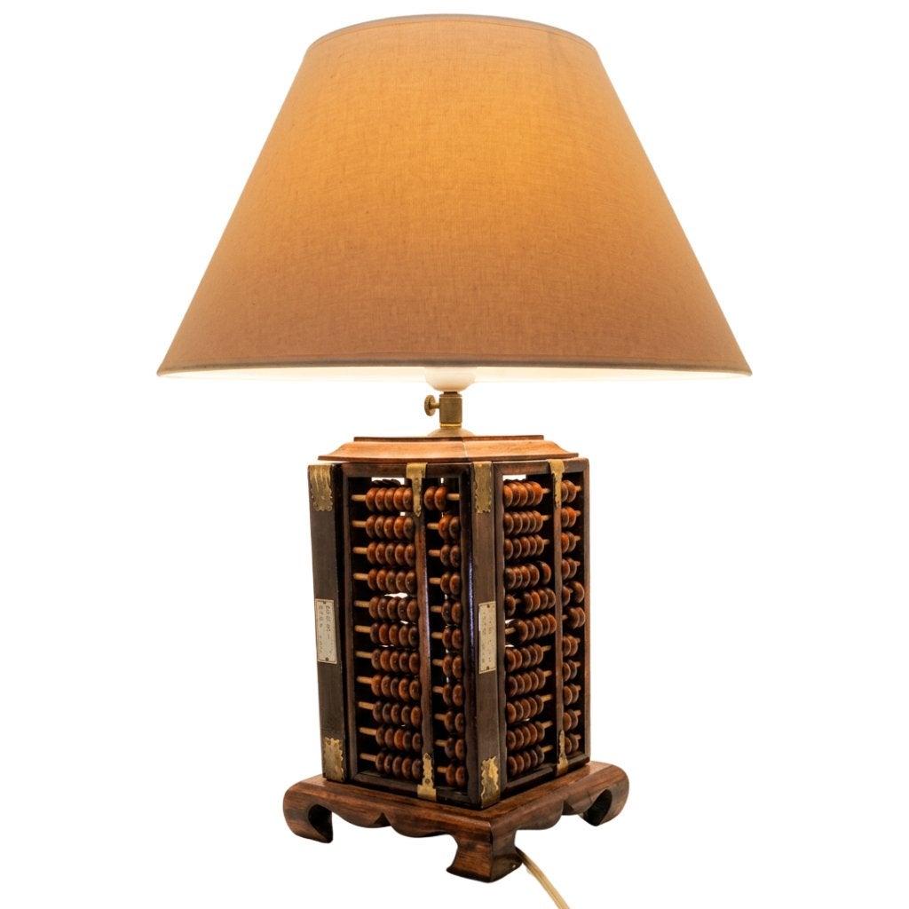 Chinese lamp telramen, Huis en Inrichting, Lampen | Tafellampen, Gebruikt, Met schakelaar, Overige stijlen, Schemerlamp