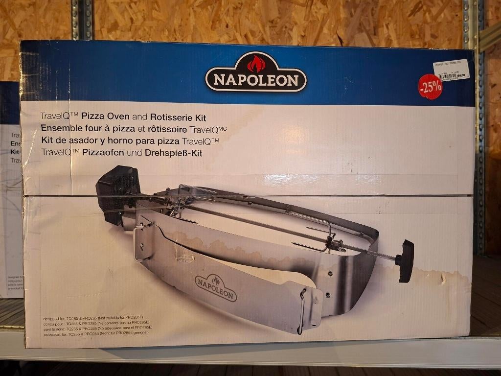 Napoleon Spit & pizza oven voor travelq, Tuin en Terras, Ophalen, Nieuw, Napoleon