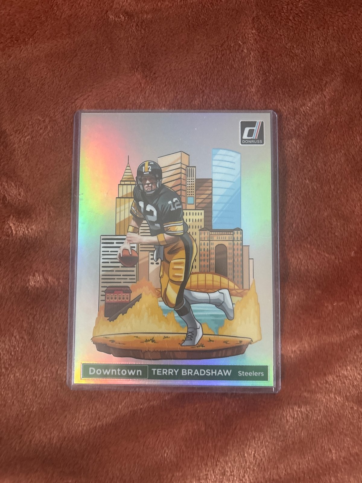 Terry Bradshaw Downtown Jumbo kaart - Donruss Football, Ophalen of Verzenden, Nieuw, Overige sporten, Spelerskaart