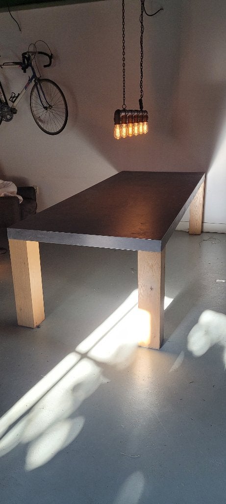 Betontafel, Ophalen, Overige materialen, Gebruikt, 100 tot 150 cm