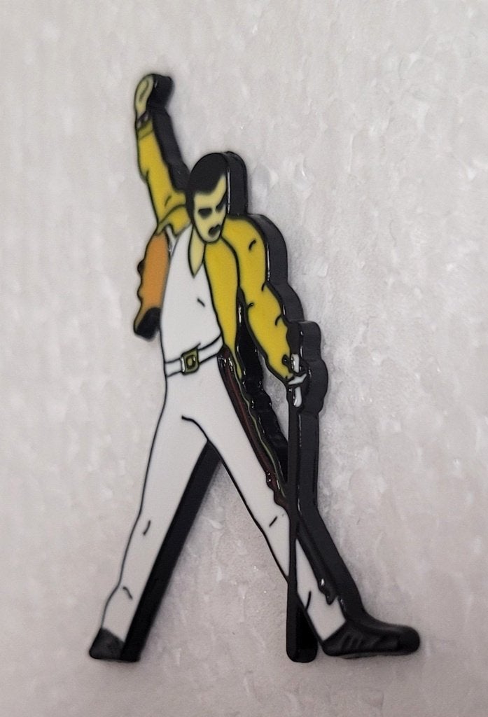 Freddie Mercury Queen metalen pin speldje, Info@deconoord.nl, Deco Noord, Nieuw, Ophalen of Verzenden