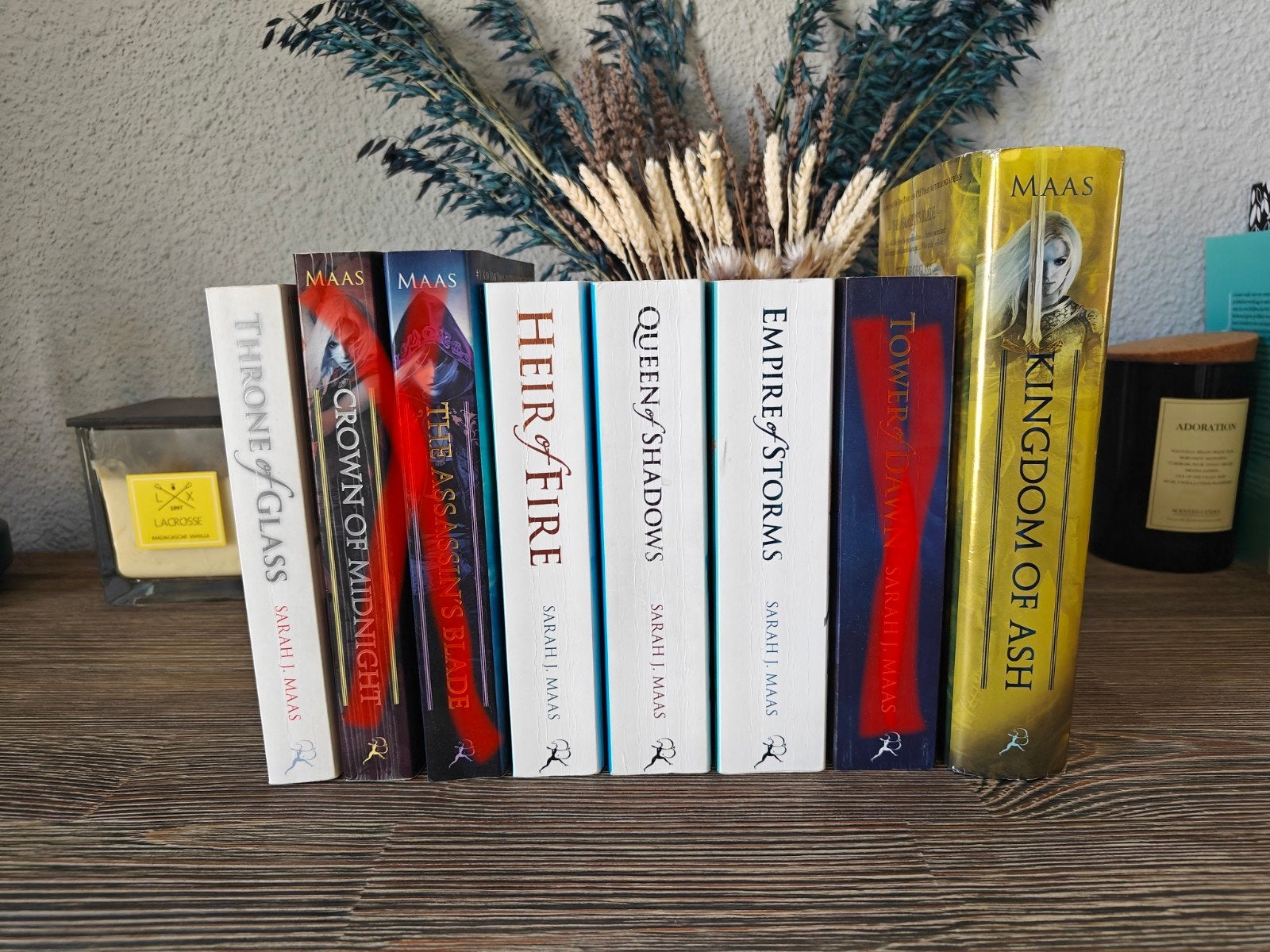 Throne of Glass serie OOP, Boeken, Fantasy, Ophalen of Verzenden, Zo goed als nieuw, Sarah J. Maas