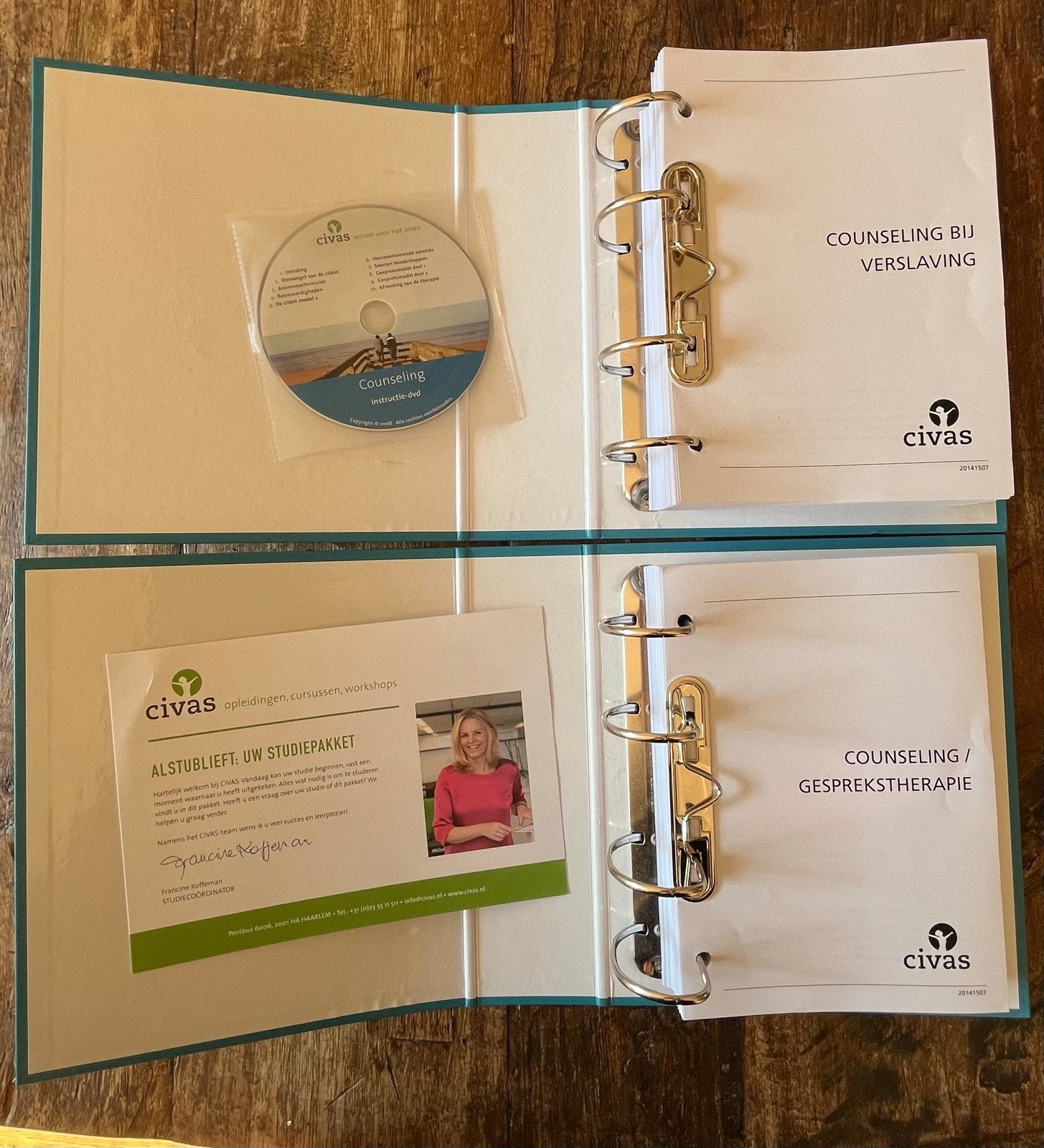 Thuisstudie Counseling bij Verslaving Civas, Boeken, Studieboeken en Cursussen, Ophalen of Verzenden, Gamma, Zo goed als nieuw