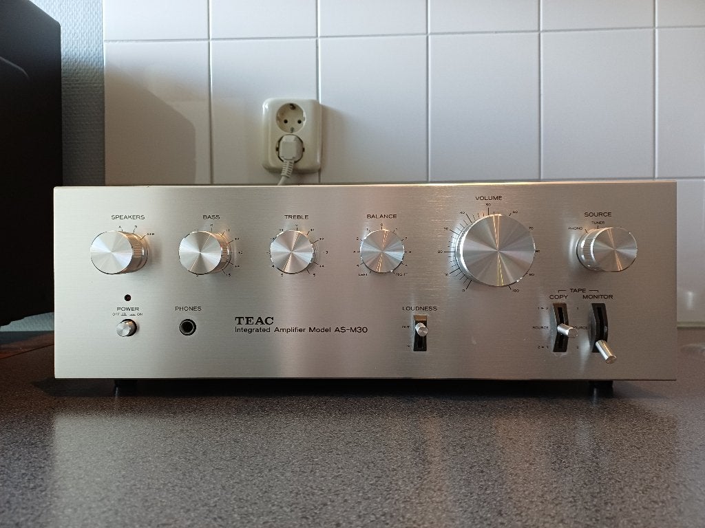 Teac AS-M30 versterker, Audio, Tv en Foto, Refurbished, Ophalen, Overige merken, Minder dan 60 watt