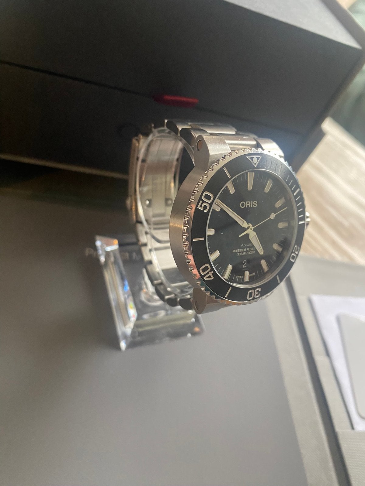 Oris aquis 43,5 full set !, Ophalen of Verzenden, Zo goed als nieuw, Staal, Overige merken