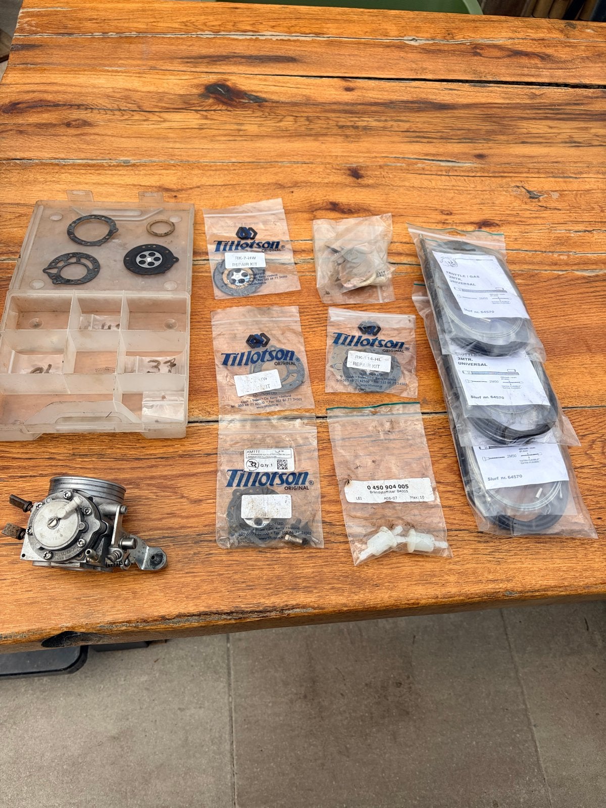 Mini Parrila 60cc carburateur en diverse reservedelen, Ophalen of Verzenden, Gebruikt, Onderdelen Kart
