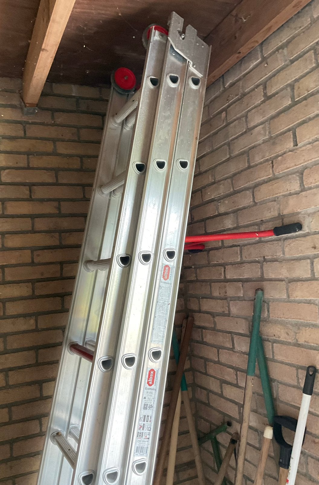 Altrex economy 3x9 CR3063 reformladder excl. afstandhouder, Ophalen, Ladder, 4 meter of meer