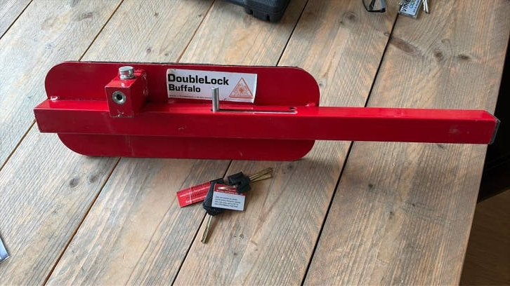 DoubleLock Buffalo SCM Goedgekeurd Disselslot, Ophalen of Verzenden, Gebruikt