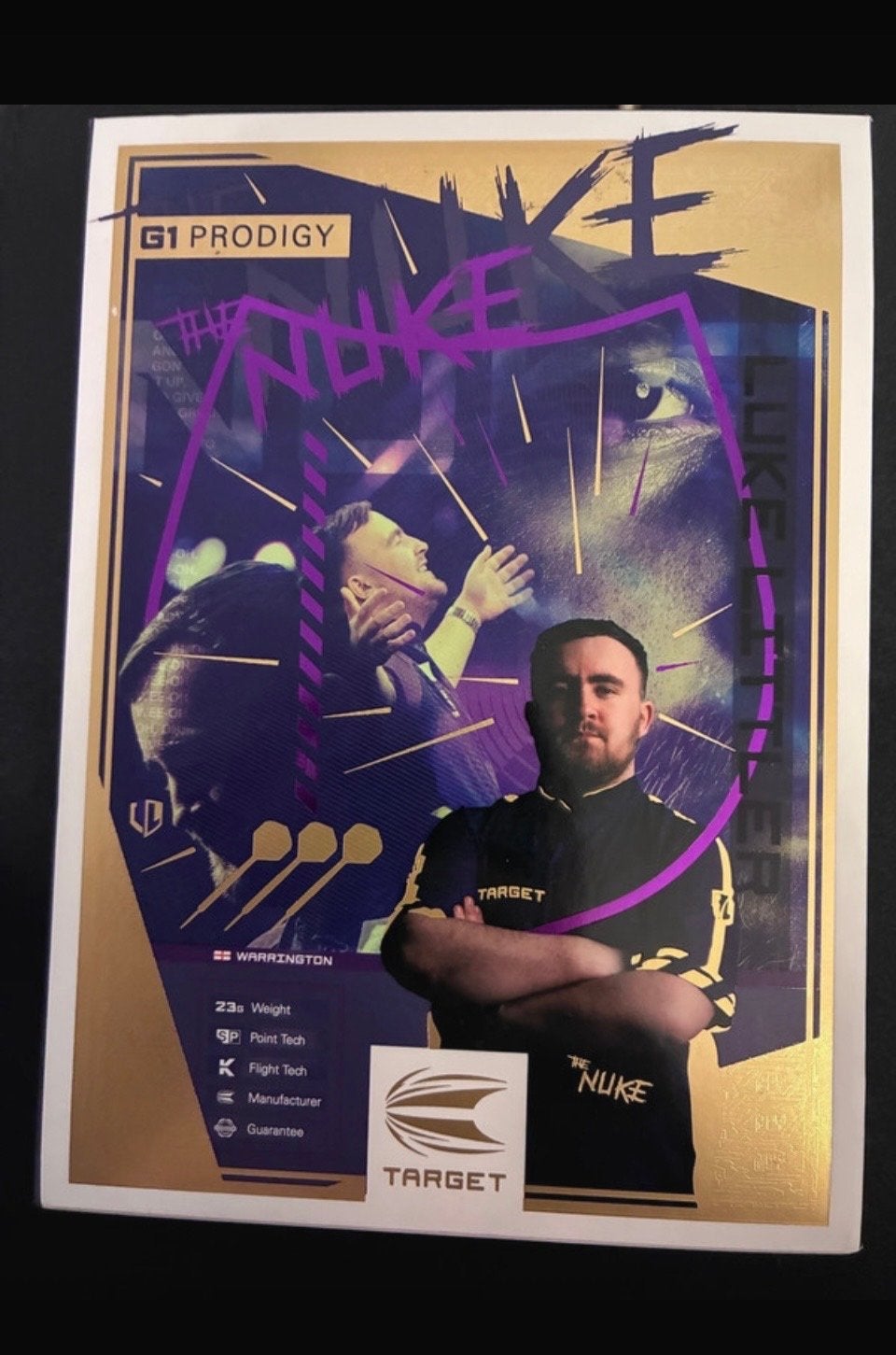 Litler Prodigy Darts - Zo goed als nieuw met extra's, Ophalen of Verzenden, Zo goed als nieuw, Pijlen