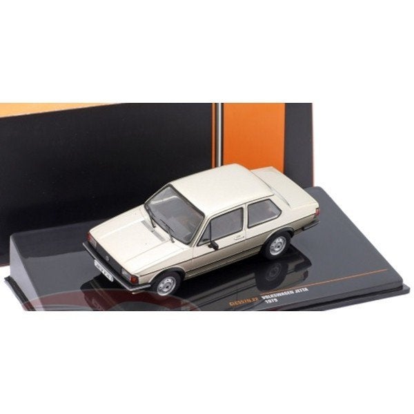 Volkswagen Jetta (MKI) 1979 Bruin Modelauto 1/43 Ixo Models, Overige merken, Ixo Models, Auto, Ixo Models
