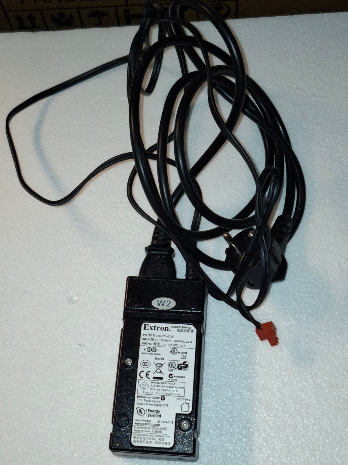 Extron trafo 12 volt gelijk, Ophalen of Verzenden, Zo goed als nieuw